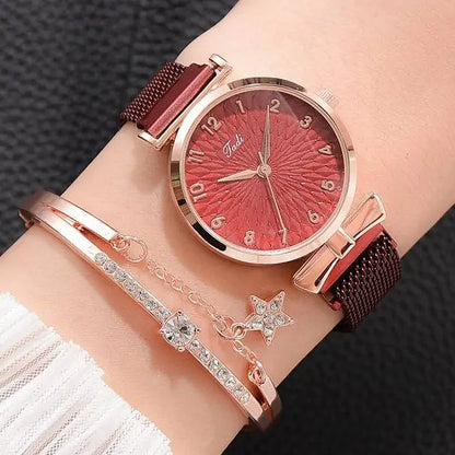 Luxury Magnetic Quartz Bracelet Watches - Divine Beauty Care