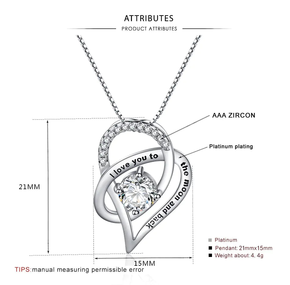 Mother Heart Necklaces Jewellry - Divine Beauty Care
