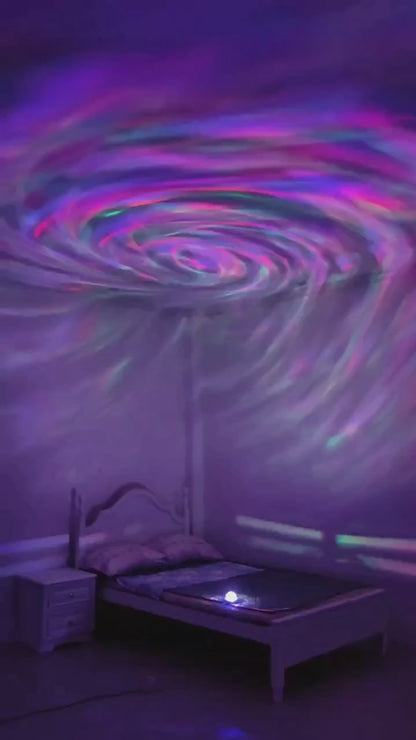 LED Galaxy Projector Light Colorful Galaxy Sky Projector Bedroom Night Light Kids Room Decoration Christmas Party Decoration